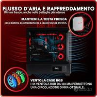 Greed MKM Computer gaming con RTX5070TI
