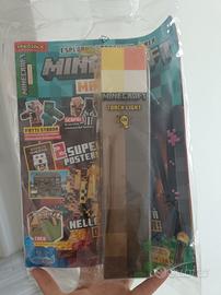Minecraft Magazine Speciale + Torcia LED Sigillato