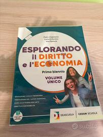 libro di diritto ed economia 