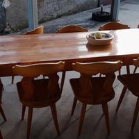 Tavolo in abete mt 3,20