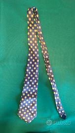 Lotto 7 Cravatte Vintage Misto Seta Made in Italy