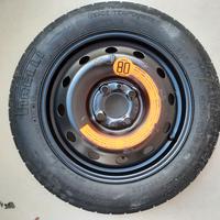 Ruotino di scorta Pirelli 135/80 B14 — Fiat 500 / 