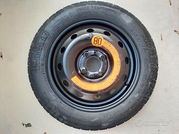 Ruotino di scorta Pirelli 135/80 B14 — Fiat 500 / 