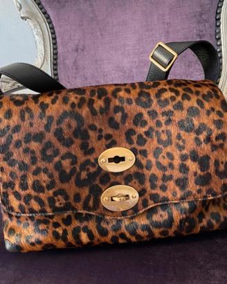 Zanellato Postina in cavallino animalier misura S