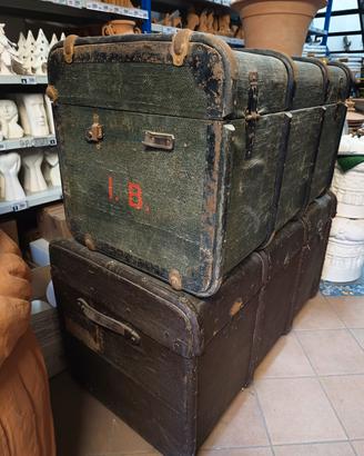 cassapanche o valigie vintage 