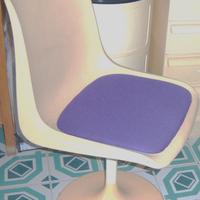Sedia modernariato base tulip (no Knoll,no Eames)