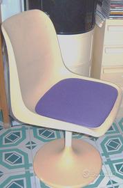Sedia modernariato base tulip (no Knoll,no Eames)