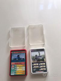 Carte da gioco mezzi marini e mezzi militari