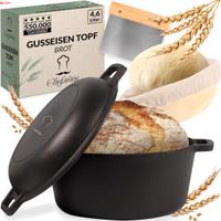 Chefarone Pentola in ghisa 26CM con cestino di lie