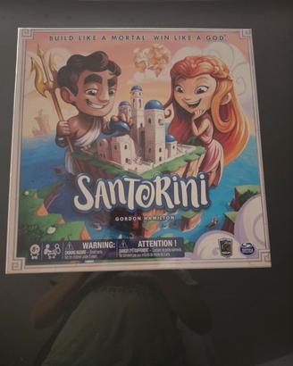 Santorini Gioco da Tavolo Nuovo Sigillato