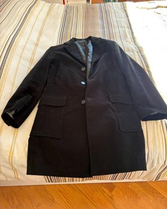 Cappotto nero Combipel