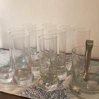 Set Bicchieri Vintage – Anni ’70 – 11 pezzi