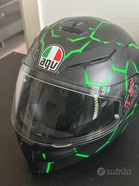 Casco agv k5 s vulcanum green