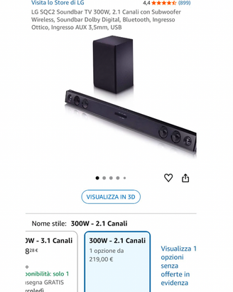 Soundbar lg