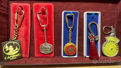 Collezione 5 Portachiavi Campari anni 60/70 5 pz.