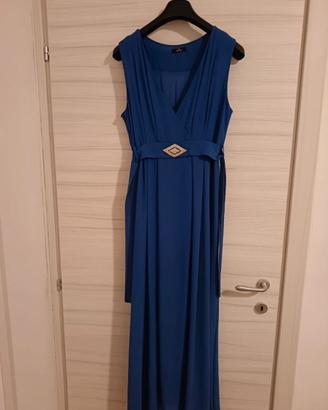 vestito da cerimonia blu