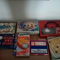 Giochi da tavolo anni '80 completi