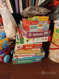 Maxi lotto giochi educativi Sapientino Clementoni 