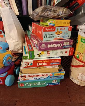 Maxi lotto giochi educativi Sapientino Clementoni 