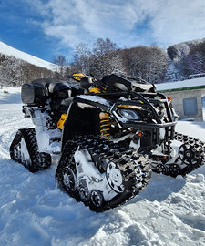Quad Can-am con cingoli