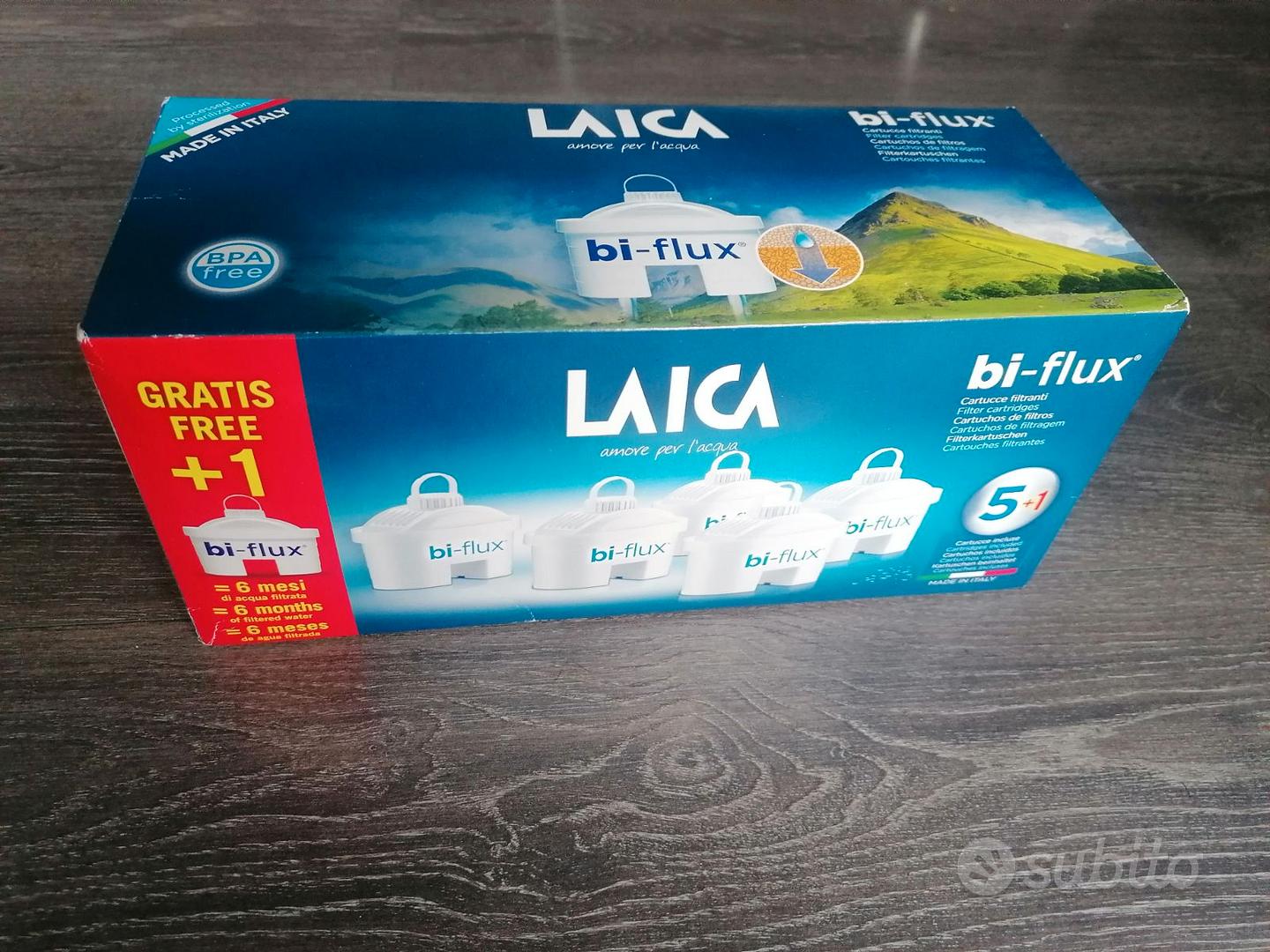 6 filtri caraffa Laica Bi-flux cartucce filtranti - Arredamento e  Casalinghi In vendita a Torino