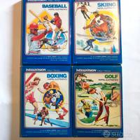 4 Giochi Intellivision Japan - Mattel ©1979/80
