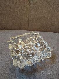 Posacenere Vintage in Vetro Lavorato Rétro anni 70