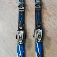 Sci ed attacchi Rossignol  altezza 170cm