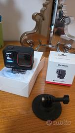 insta360 ace pro + adattatore audio