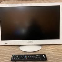 Tv monitor 22” sony bravia bianco
