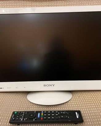 Tv monitor 22” sony bravia bianco