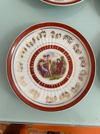 Set 6 piatti porcellana C.T. Altwasser Silesia -