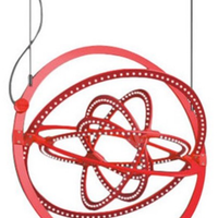 Lampada a sospensione Copernico rossa - Artemide