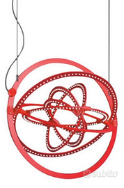Lampada a sospensione Copernico rossa - Artemide