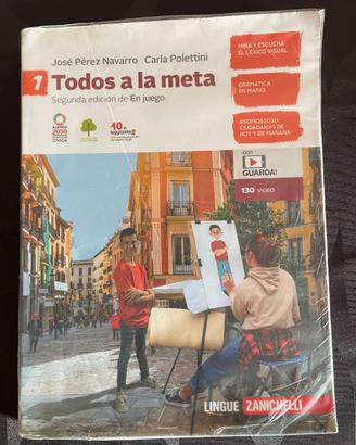 Todos a la meta Vol 1 Spagnolo (libro per 1 media)