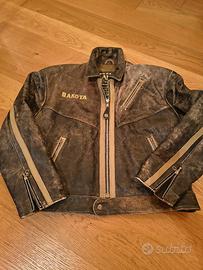 giacca pelle vintage
