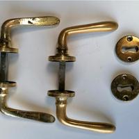 maniglie anni 50 in ottone
