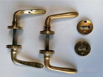 maniglie anni 50 in ottone