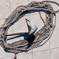 ancora bruce da 7,5 kg zincata con catena
