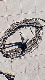 ancora bruce da 7,5 kg zincata con catena