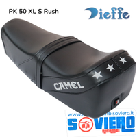 Sella Nera Modello CAMEL Vespa PK 50 XL S Rush