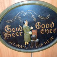 Insegna quadro vintage da bar
