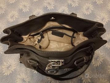 Borsa vera pelle grigia Michael Kors
