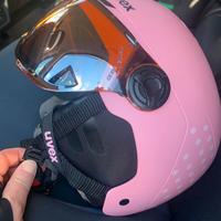 Casco sci Uvex Rocket 51-55 con visiera