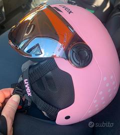 Casco sci Uvex Rocket 51-55 con visiera