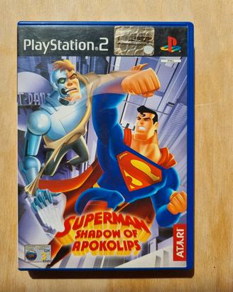 Gioco Play Station 2 -SuperMan Shadow of Apokolips
