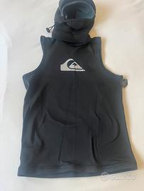 QUIKSILVER muta neoprene top smanicato uomo M