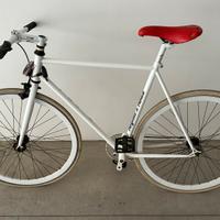 Bici scatto fisso/ Normale