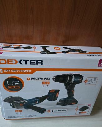 Kit trapano a percussione brushless DEXTER UP20 + 