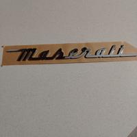 Scritta Maserati 